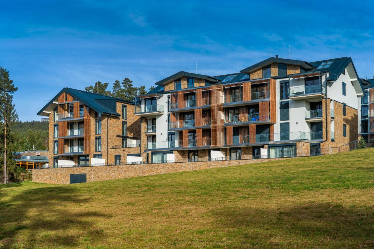 Moli Apartman S Privatni Saunou - Molo Lipno Resort ليبنو ناد فلتافو المظهر الخارجي الصورة