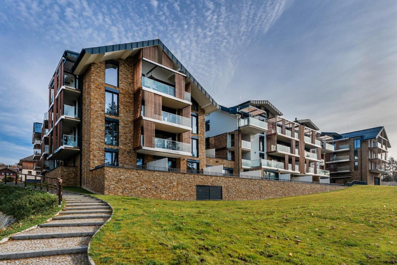 Moli Apartman S Privatni Saunou - Molo Lipno Resort ليبنو ناد فلتافو المظهر الخارجي الصورة